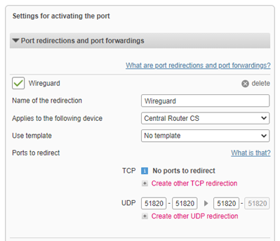 Speedport Router: Port Forwarding Example